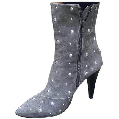 Pre-owned Iro Ankle Boots In Grey