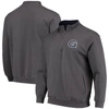 Colosseum Men's Charcoal Georgetown Hoyas Tortugas Logo Quarter-zip Jacket In Charcoal