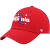 47 '47 RED WASHINGTON CAPITALS CLEAN UP ADJUSTABLE HAT