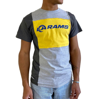 REFRIED APPAREL REFRIED APPAREL HEATHER GRAY LOS ANGELES RAMS SUSTAINABLE SPLIT T-SHIRT
