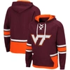 COLOSSEUM COLOSSEUM MAROON VIRGINIA TECH HOKIES LACE UP 3.0 PULLOVER HOODIE