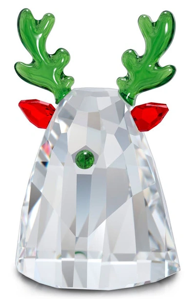 Swarovski Holiday Cheers Reindeer Small Ornament In Multicolored