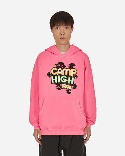 Camp High Kids Hooded Sweatshirt In Pink