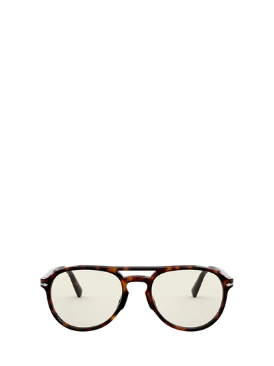 Persol Aviator Frame Sunglasses In Brown
