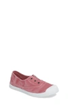 Cienta Laceless Slip-on Sneaker In Pink
