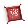 Royce New York Catchall Valet Tray In Red
