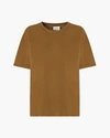 Khaite Mae Cotton Jersey T-shirt In 420 Olive