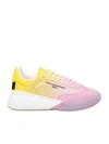 Stella Mccartney Loop Gradient Sneakers In Pink