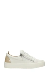 GIUSEPPE ZANOTTI GAIL SNEAKERS IN WHITE LEATHER