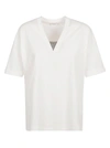 Brunello Cucinelli Monili Chain-embellished T-shirt In White