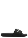 Dsquared2 10mm Icon Rubber Slides In Black