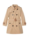 BURBERRY LONG BEIGE TRENCH WITH FRONTAL BUTTONS