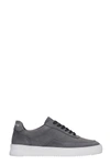 FILLING PIECES MONDO 2.0 RIPPLE SNEAKERS IN GREY NUBUCK