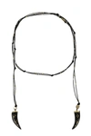 ISABEL MARANT JEWELRY IN BLACK SYNTHETIC FIBERS