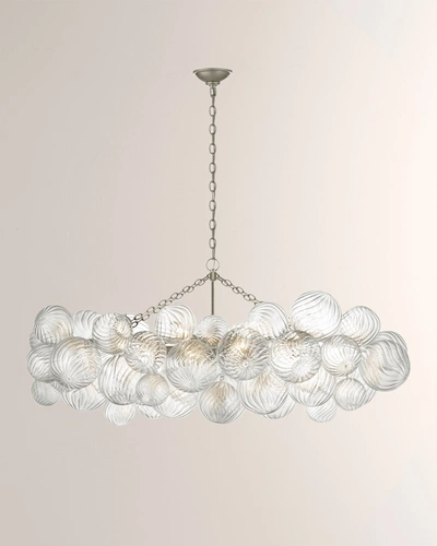 Visual Comfort Talia Medium Linear Chandelier By Julie Neill