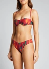 Weworewhat Delilah Low-rise Hipster Bikini Bottoms In Black