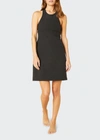 Beyond Yoga Under Lock And Key Lounge Dress In Darkest Night