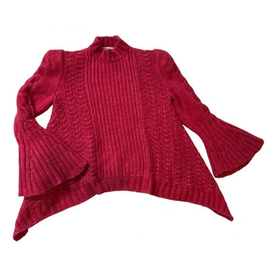 Pre-owned Stella Mccartney Wool Jumper In Red