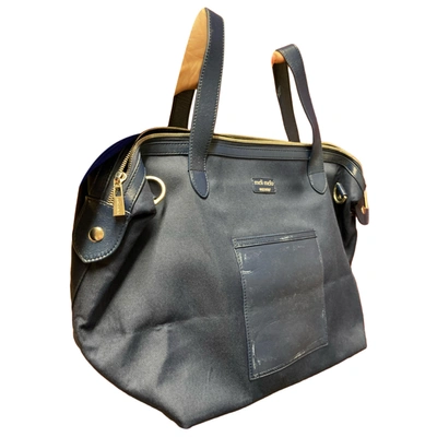 Pre-owned Meli Melo Leather Handbag In Blue