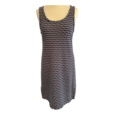 Pre-owned Chanel Mini Dress In Navy