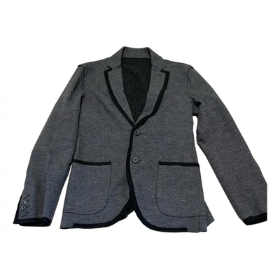 Pre-owned Lanvin Wool Vest In Grey