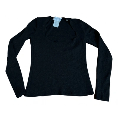 Pre-owned Dolce & Gabbana Wool T-shirt In Black