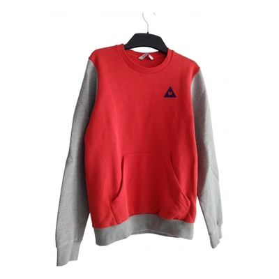 Pre-owned Le Coq Sportif Sweatshirt In Red