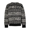 Givenchy X Chito Float Stitch Lambswool Sweater In Noir Blanc