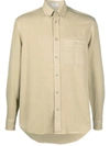 Filippa K Zachary Tencel™ Shirt In Khaki Green