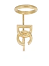 DOLCE & GABBANA LOGO-PLAQUE BAND RING