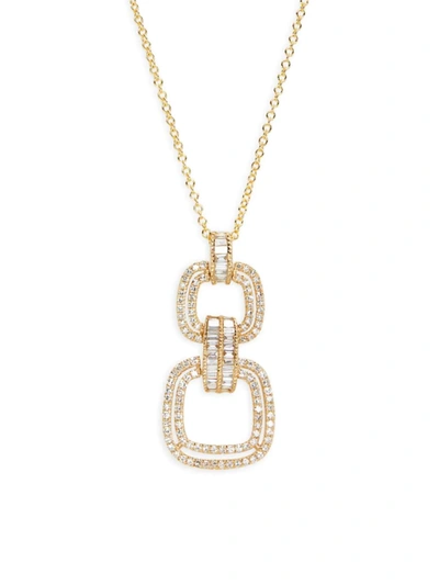 Effy Women's 14k Yellow Gold & Diamond Necklace
