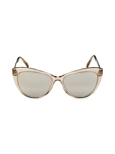 Versace Women's 57mm Cat Eye Sunglasses In Grey