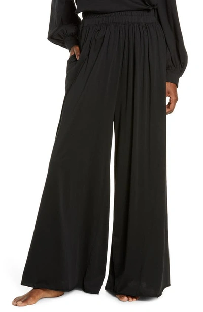 LUNYA ORGANIC PIMA WIDE LEG LOUNGE PANTS