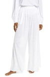 LUNYA LUNYA ORGANIC PIMA WIDE LEG LOUNGE PANTS