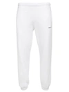 OFF-WHITE CARAVAGGIO ARROW SLIM SWEAT PANT WHITE