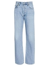 Agolde Denim Straight-leg Jeans In Blue