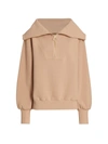 Varley Buckingham Cotton Sweater In Stucco