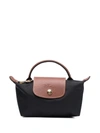 Longchamp Le Pliage Original Pouch In Schwarz