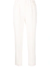 BRUNELLO CUCINELLI CROPPED SLIM-FIT TROUSERS