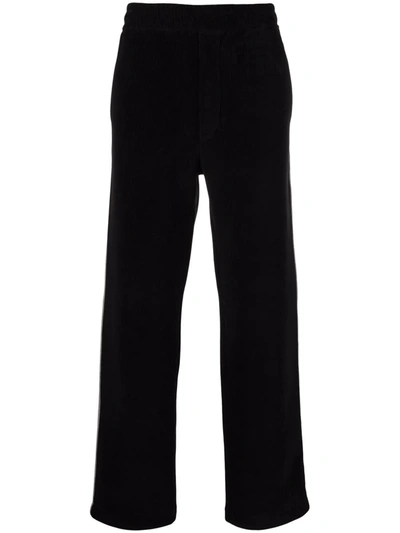 Fendi Straight-leg Corduroy Trousers In Nero