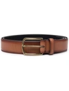 Officine Creative Oc Strip 04 Belt In Braun