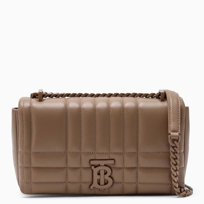 Burberry Camel Lola Cross-body Bag In Beige