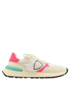 Philippe Model Antibes Colour-block Sneakers In White