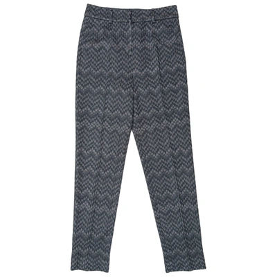 Pre-owned Missoni Chino Pants In Grey