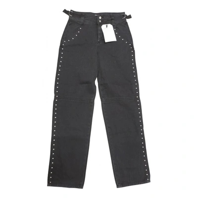 Pre-owned Current Elliott Large Jeans In Black