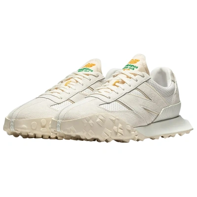 Pre-owned Casablanca Leather Low Trainers In White
