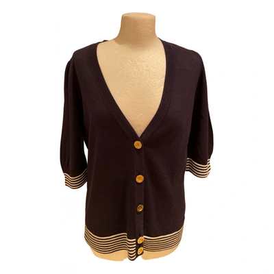 Pre-owned Juicy Couture Cardigan In Navy