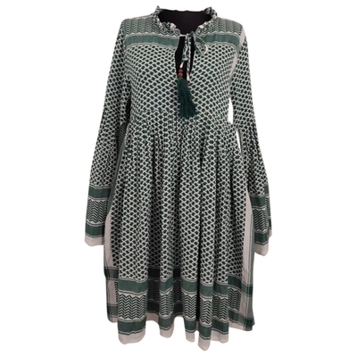 Pre-owned Cecilie Copenhagen Mid-length Dress In Green