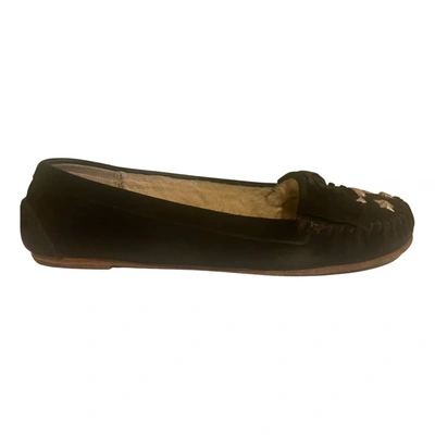Pre-owned Marc By Marc Jacobs Flats In Black
