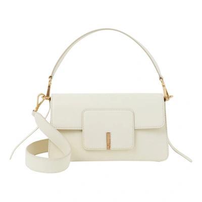 Pre-owned Wandler Georgia Leather Handbag In White